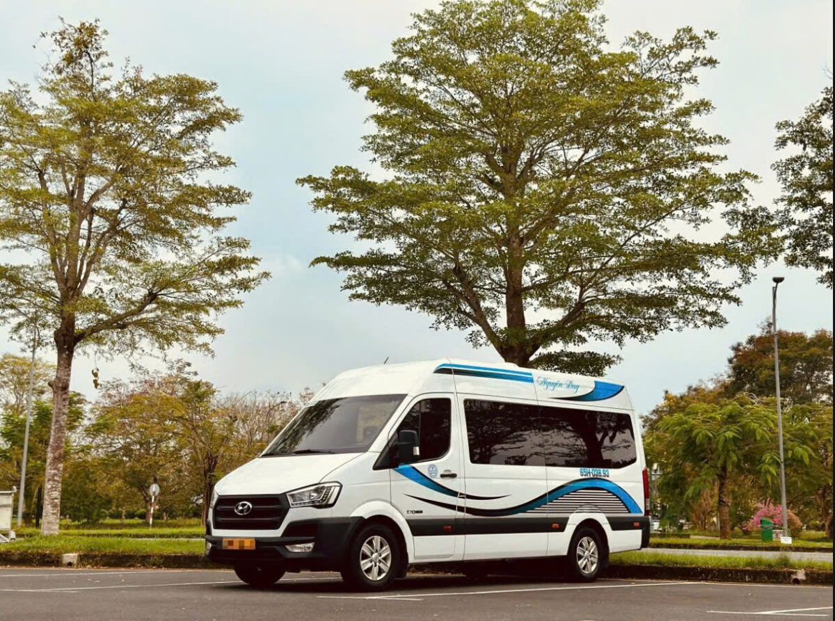 Thuê xe 16 chỗ Cà Mau uy tín nhất đi sân bay Cần Thơ